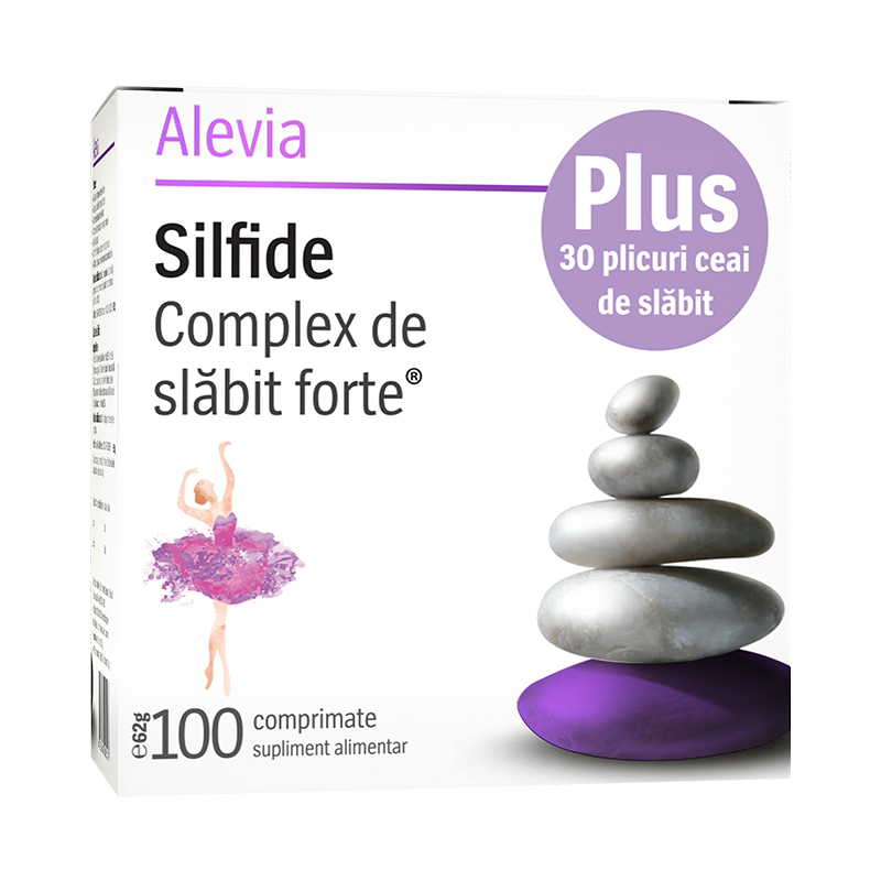 Alevia Complex de slabit forte X comprimate- SILFIDE