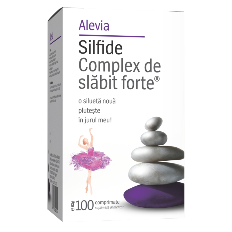 ALEVIA SILFIDE COMPLEX DE SLABIT FORTE X 100 CP + CEAI DE SLABIT X 30 PL PAC