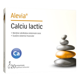 Calciu Lactic - 20 comprimate