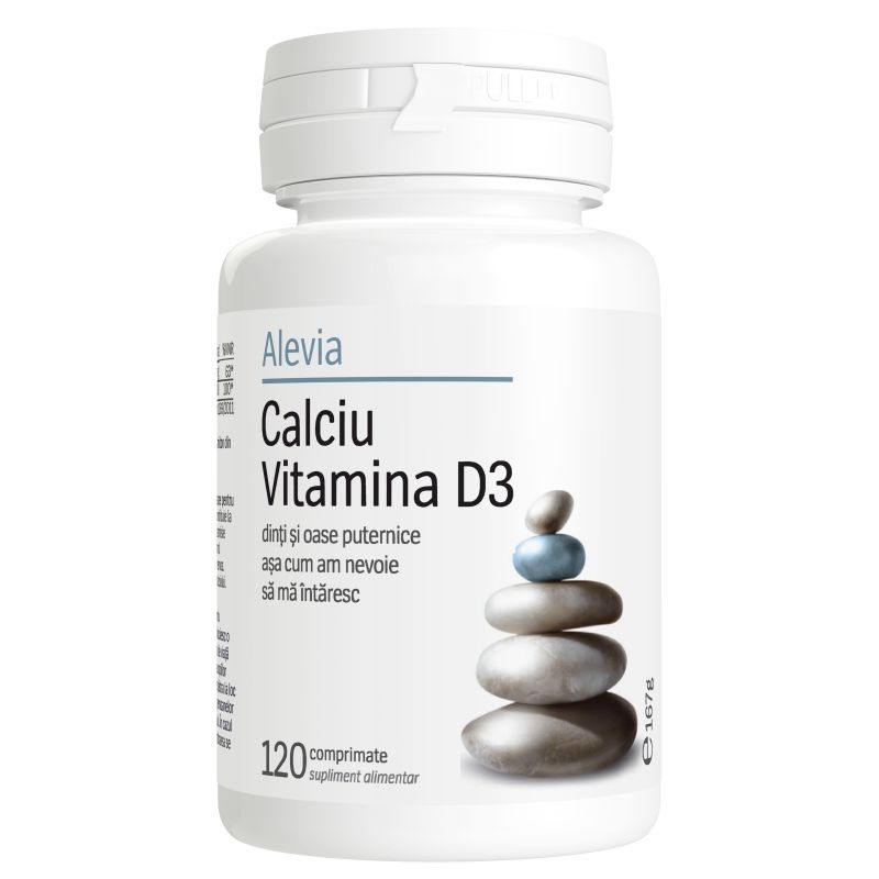 Calciu + D3 pentru oase și mușchi, 30 comprimate, Doppelh : Farmacia Tei online