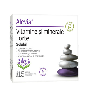 Vitamine si Minerale Forte Solubil 15 plicuri